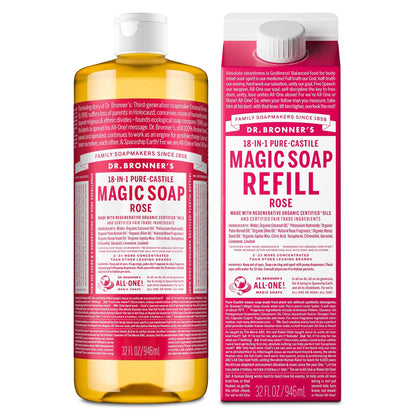 Dr. Bronner’s Baby Unscented Castile Soap: 32 oz Organic Magic