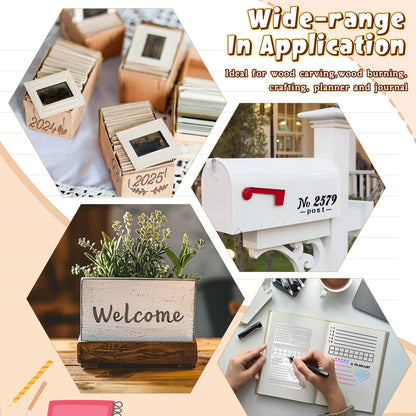 Stop Using Plastic: Metal Stencil Templates Made of Reusable Stainless Steel for Crafts