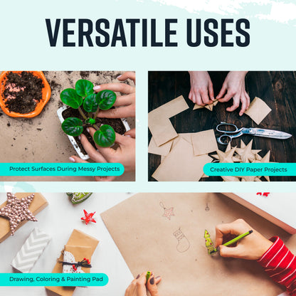 Stop Using Bubble Wrap: The 1,200" Recycled Brown Kraft Paper Roll, USA Made