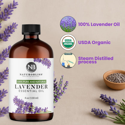 NaturoBliss 100% Pure Lemon Essential Oil: 4oz Value Size