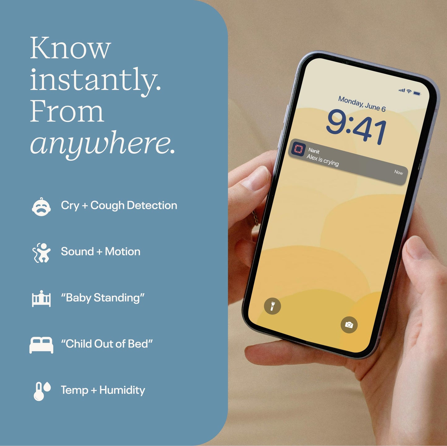 Nanit Pro Smart Baby Monitor: 1080p HD Wi-Fi Video Camera
