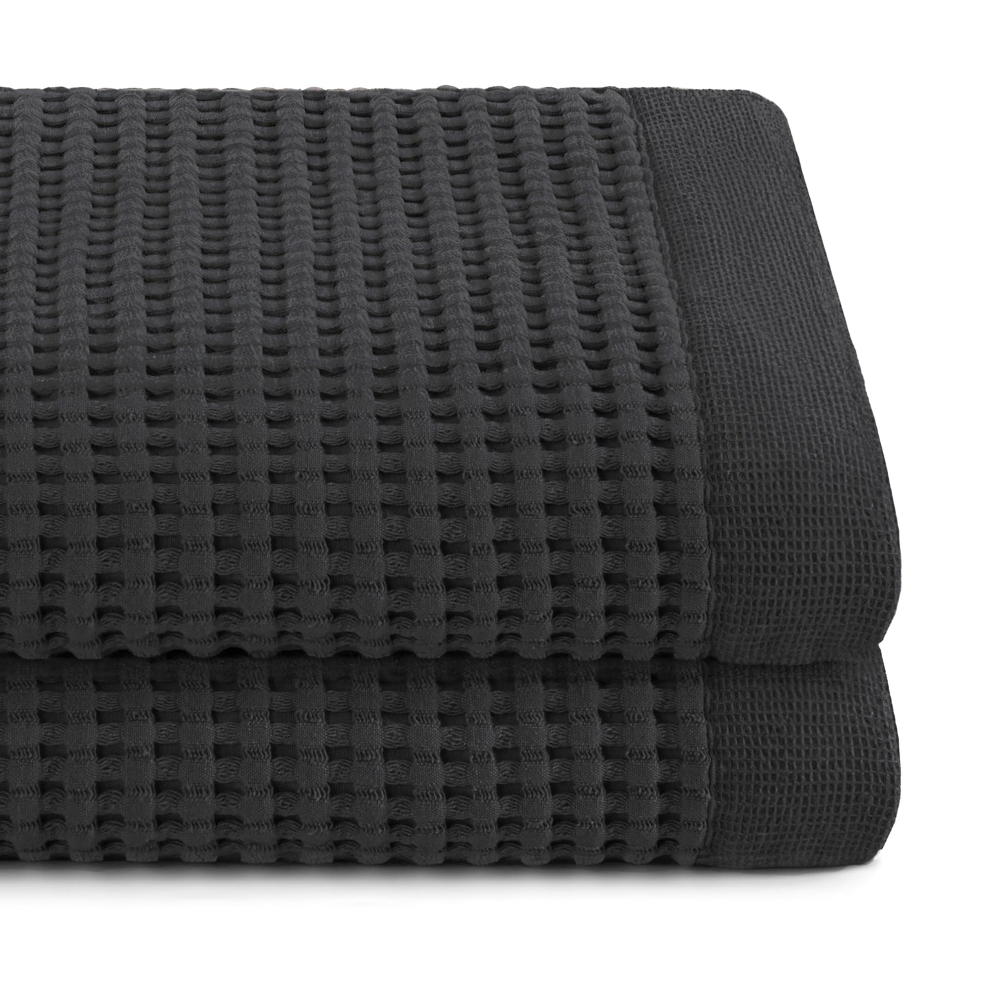 Gilden Tree Bathroom Mat: 100% Absorbent Cotton Waffle Weave