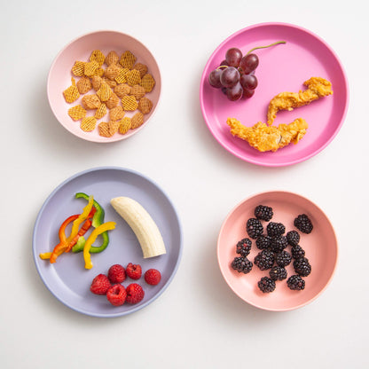 Grow Forward 8-Piece Sustainably Harvested Bamboo Kids Dinnerware Set