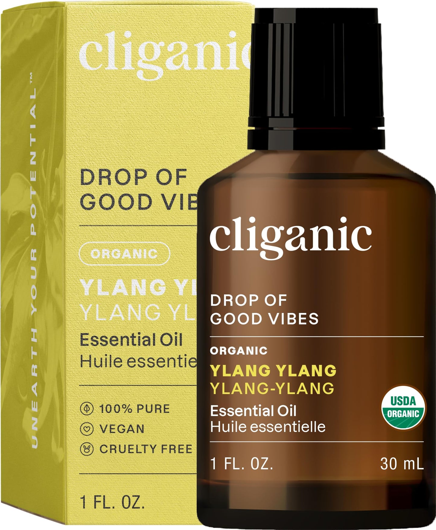Cliganic USDA Organic Lemon Tea Tree Oil: 100% Pure & Natural