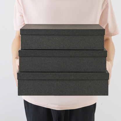End Plastic Bins: Decorative Storage Boxes Made from Premium, Recyclable Kraft Paper