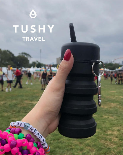 TUSHY Travel Bidet: Collapsible & Expandable Portable Peri Bottle