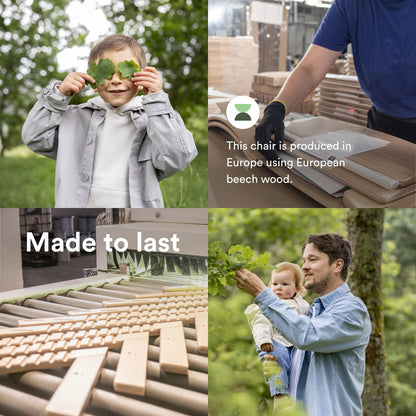 Stokke Tripp Trapp Solid European Beechwood Chair for Life