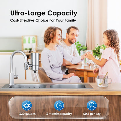 Waterdrop: The 304 Stainless Steel Faucet Filter That Ends Plastic Body Waste