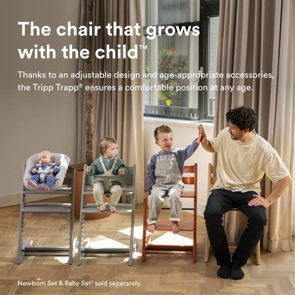 Stokke Tripp Trapp Solid European Beechwood Chair for Life