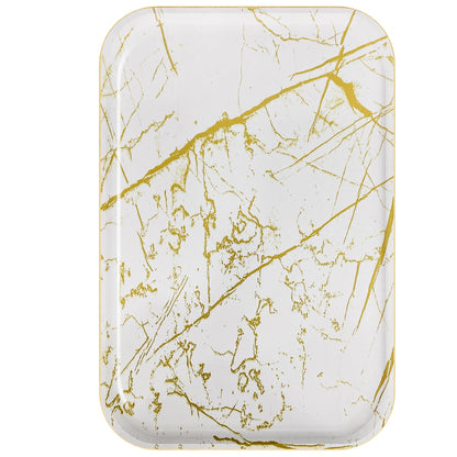 Sustainable Bamboo Bathroom Vanity Tray: Sleek Countertop Organizer