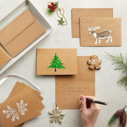The True Shift Stationery: Blank Kraft Cards for Effortless Customization and Zero Plastic Waste