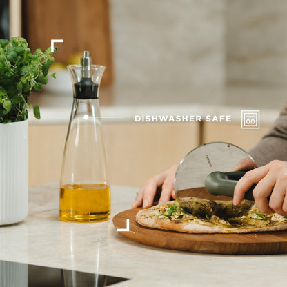 Eva Solo Oil and Vinegar Carafe: 0.5L Drip-Free Glass Flask