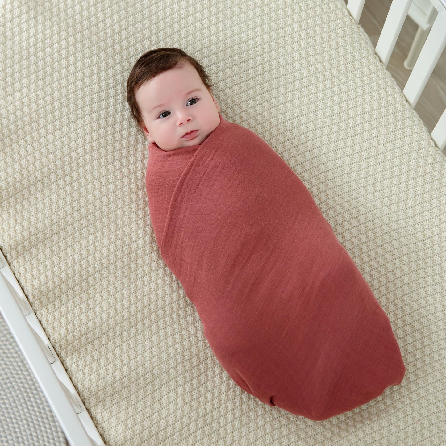 POMISO Muslin Swaddle Pack: 100% Pure Cotton Comfort