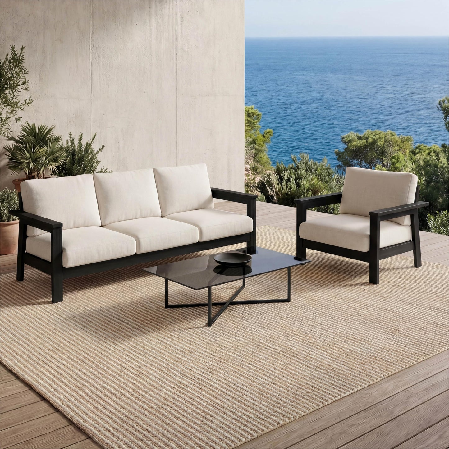 Bedsure OEKO-TEX Certified Machine Washable Faux Wool Area Rug