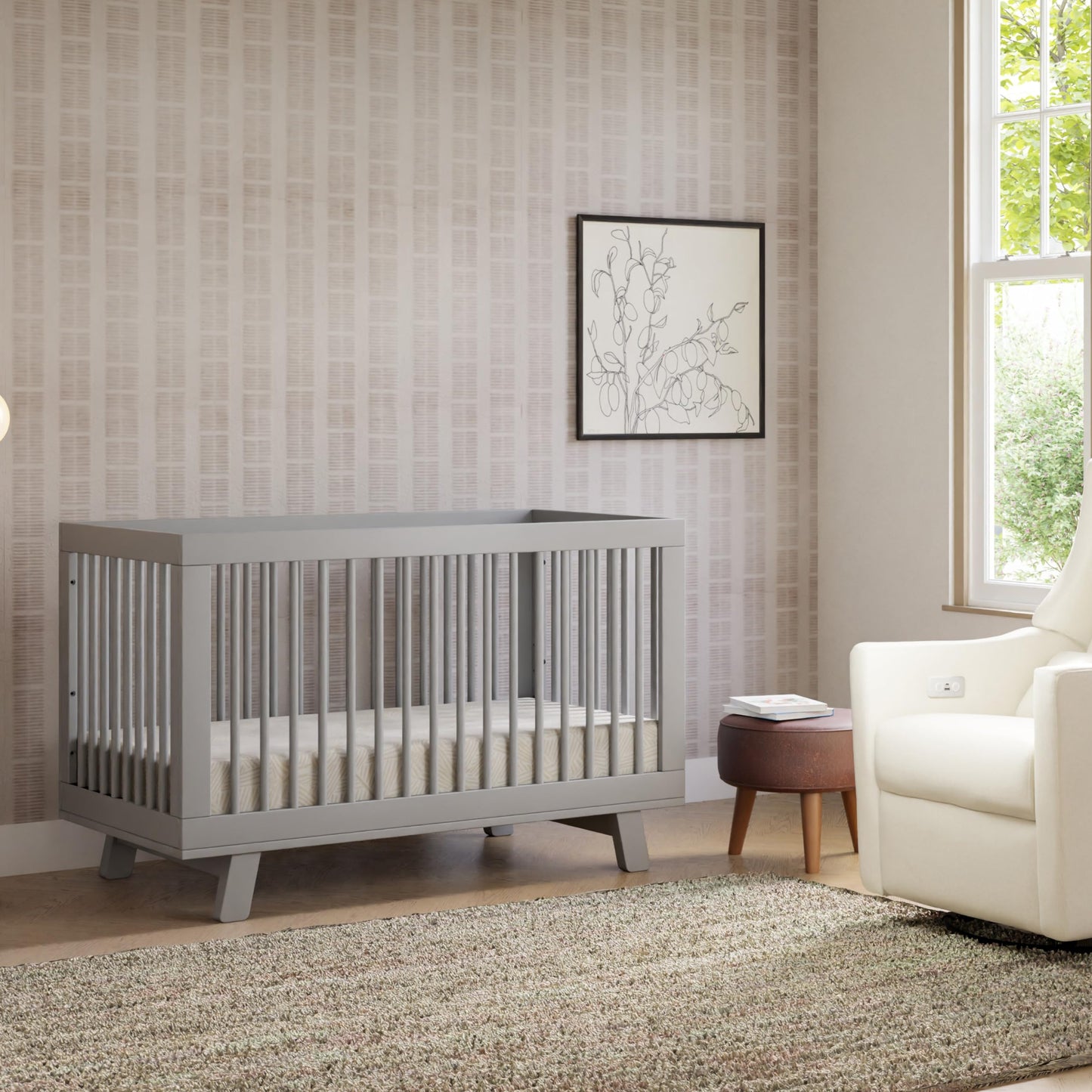 Babyletto Hudson 3-in-1 Crib: GREENGUARD Gold Purity