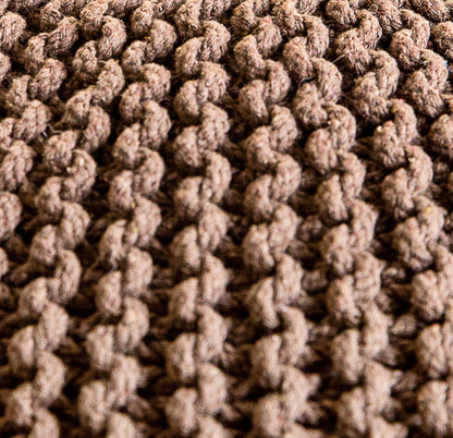 Natural Cotton Rope Ball Cover: Handmade Chemical-Free Comfort