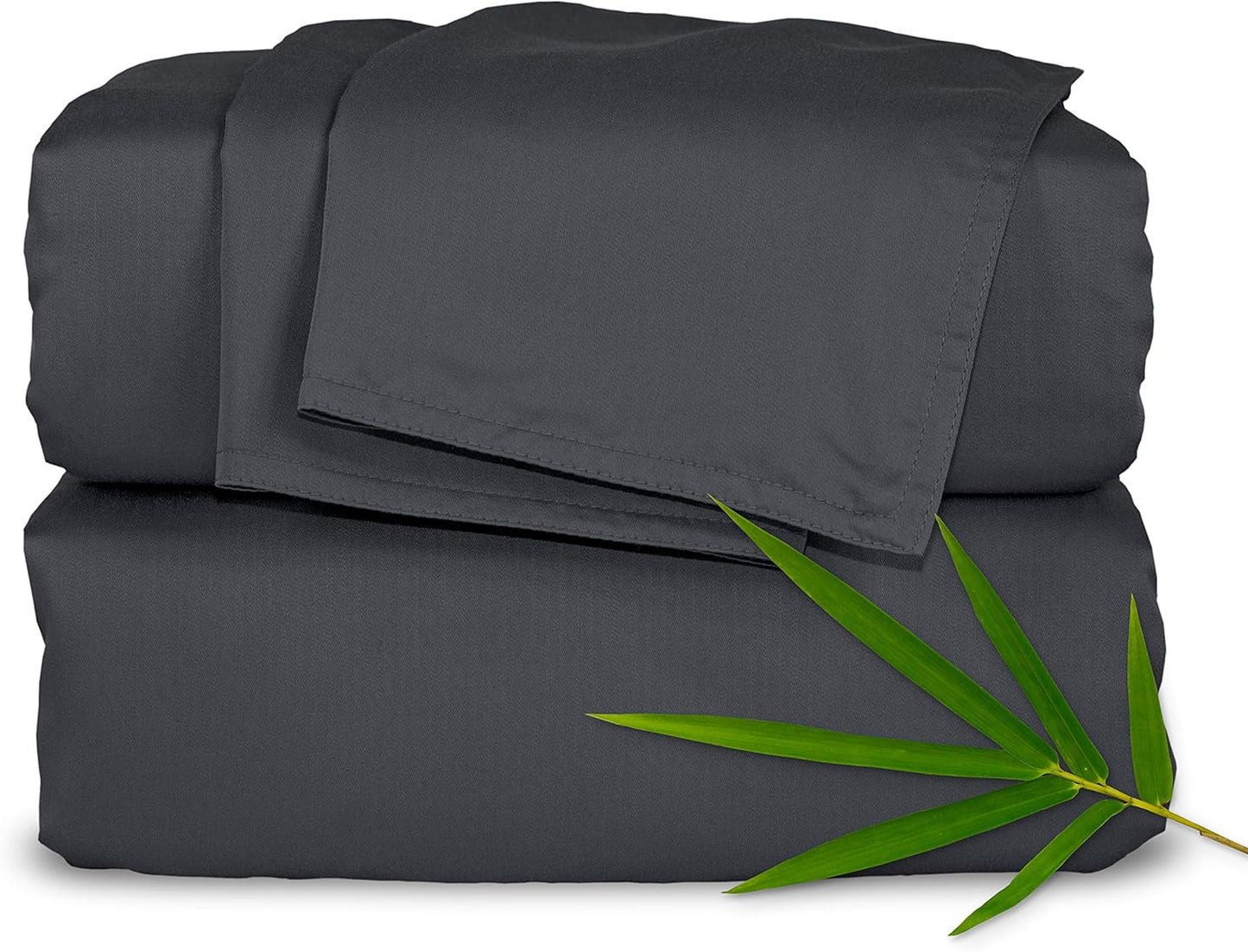 Pure Bamboo 100% Organically Grown Viscose 4-Piece King Sheet Set