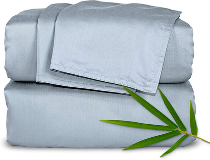 Pure Bamboo 100% Organically Grown Viscose 4-Piece King Sheet Set
