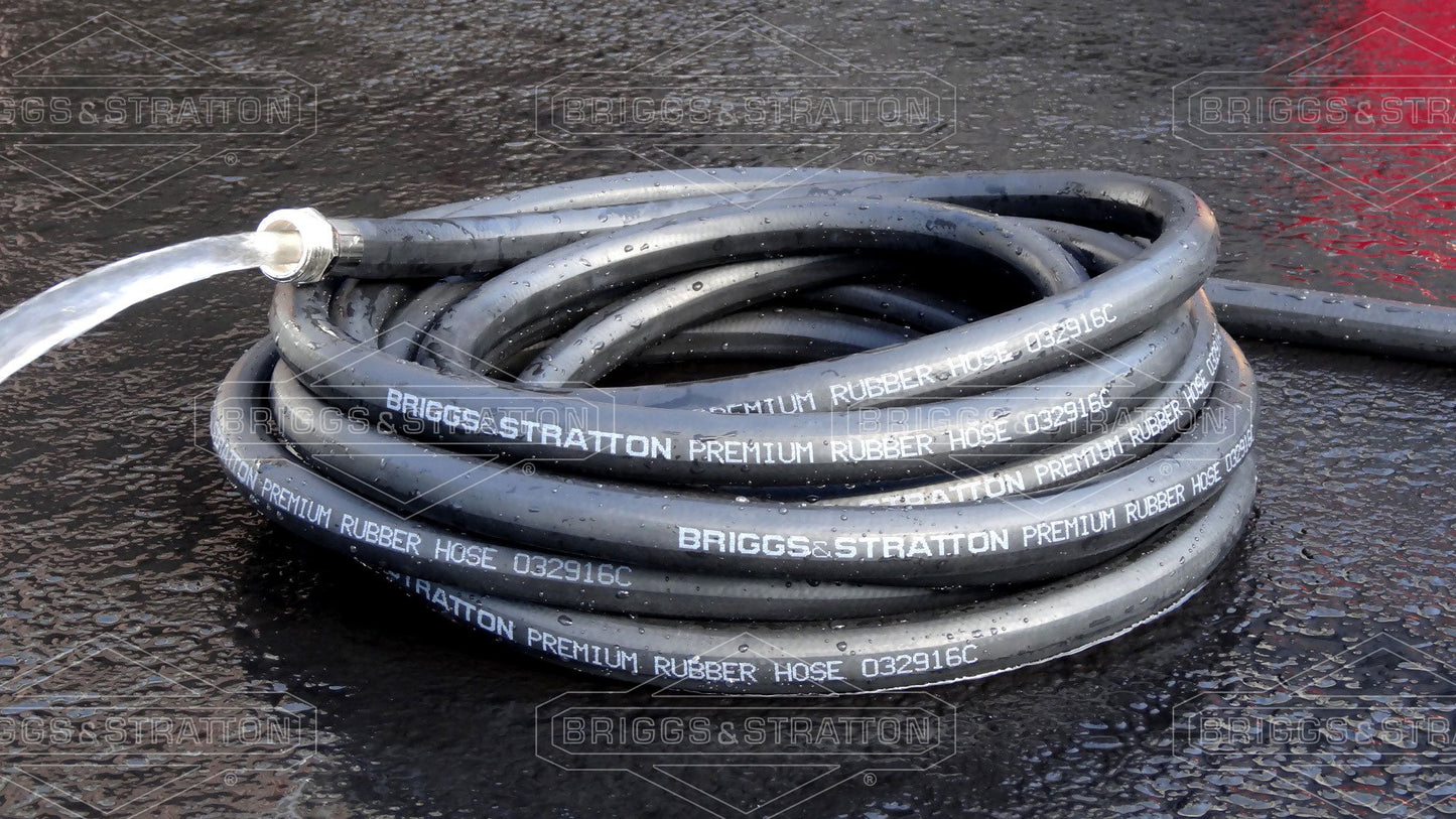 Briggs and Stratton 100-Foot Premium Heavy-Duty Rubber Garden Hose