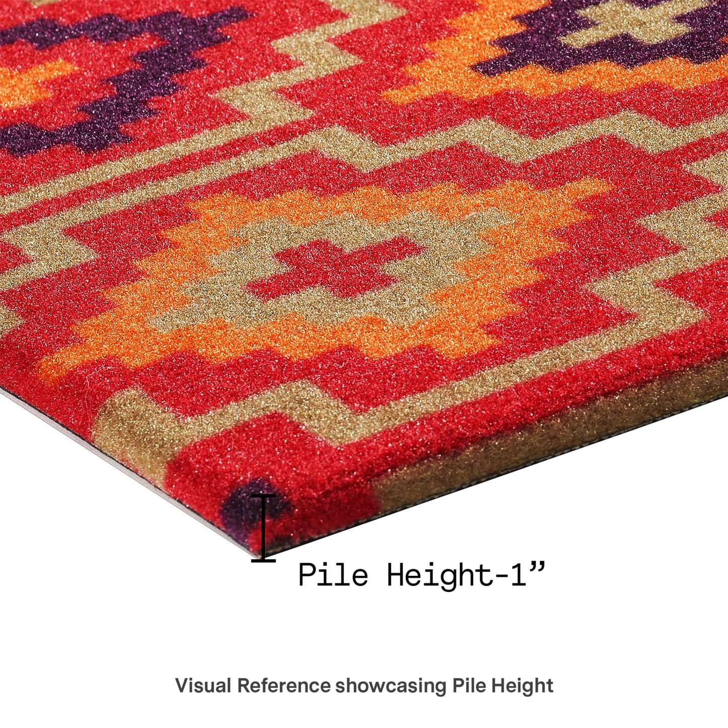 Fab Habitat Minimalist Natural Coir & Rubber Non-Slip Doormat