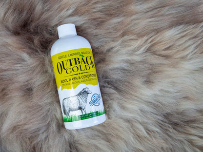 Outback Gold Unscented Plant-Based Wool & Cashmere Wash