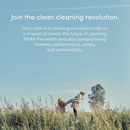 Dirty Labs Scent-Free Bio Enzyme Liquid Laundry Detergent - 80 Loads, Chemical-Free Enzyme, Hyper-Concentrated Detergent