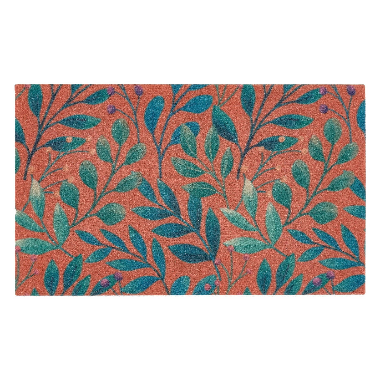 Fab Habitat Minimalist Natural Coir & Rubber Non-Slip Doormat