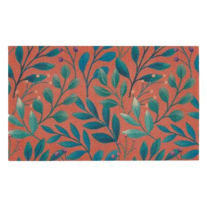 Fab Habitat Minimalist Natural Coir & Rubber Non-Slip Doormat