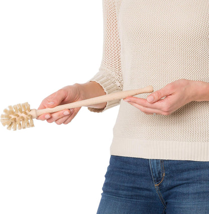 REDECKER Horsehair Bottle Brush: Sustainable Beechwood Handle