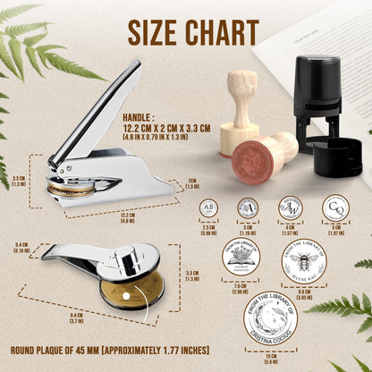 Stop Buying Disposable Stamps: The Durable Brass Embosser for Permanent Custom Impressions