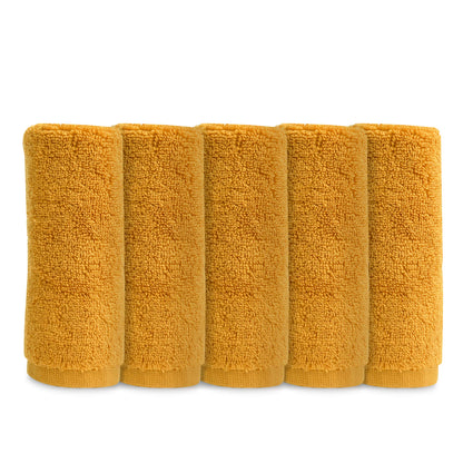 Natemia Organic Baby Washcloths: GOTS Certified 5-Pack Set