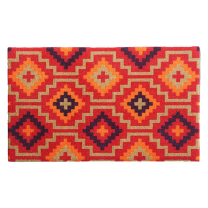 Fab Habitat Minimalist Natural Coir & Rubber Non-Slip Doormat
