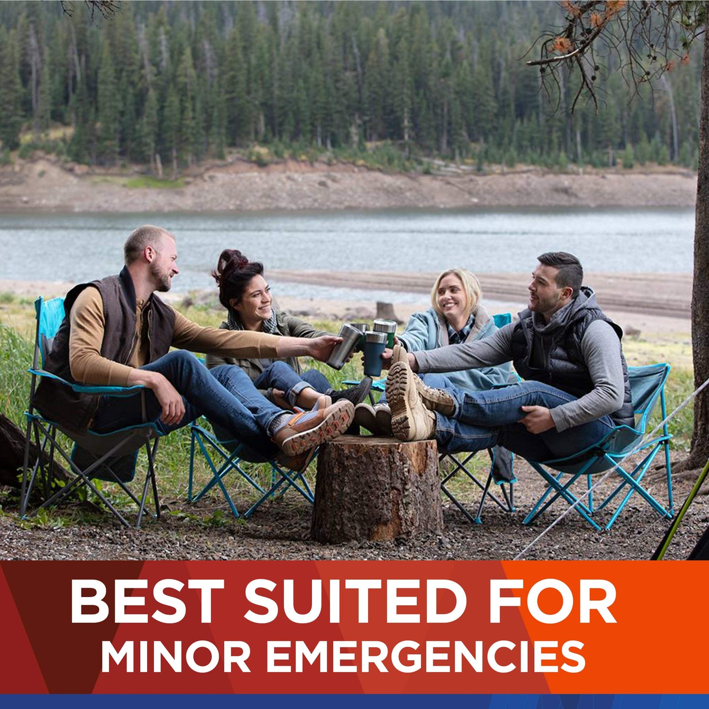 Coleman Mini First Aid Kit: 27-Piece Crush-Proof Metal Tin