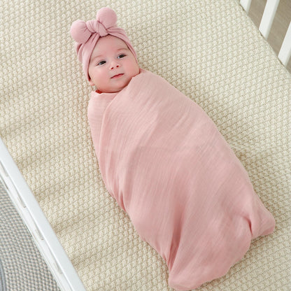 POMISO Muslin Swaddle Pack: 100% Pure Cotton Comfort