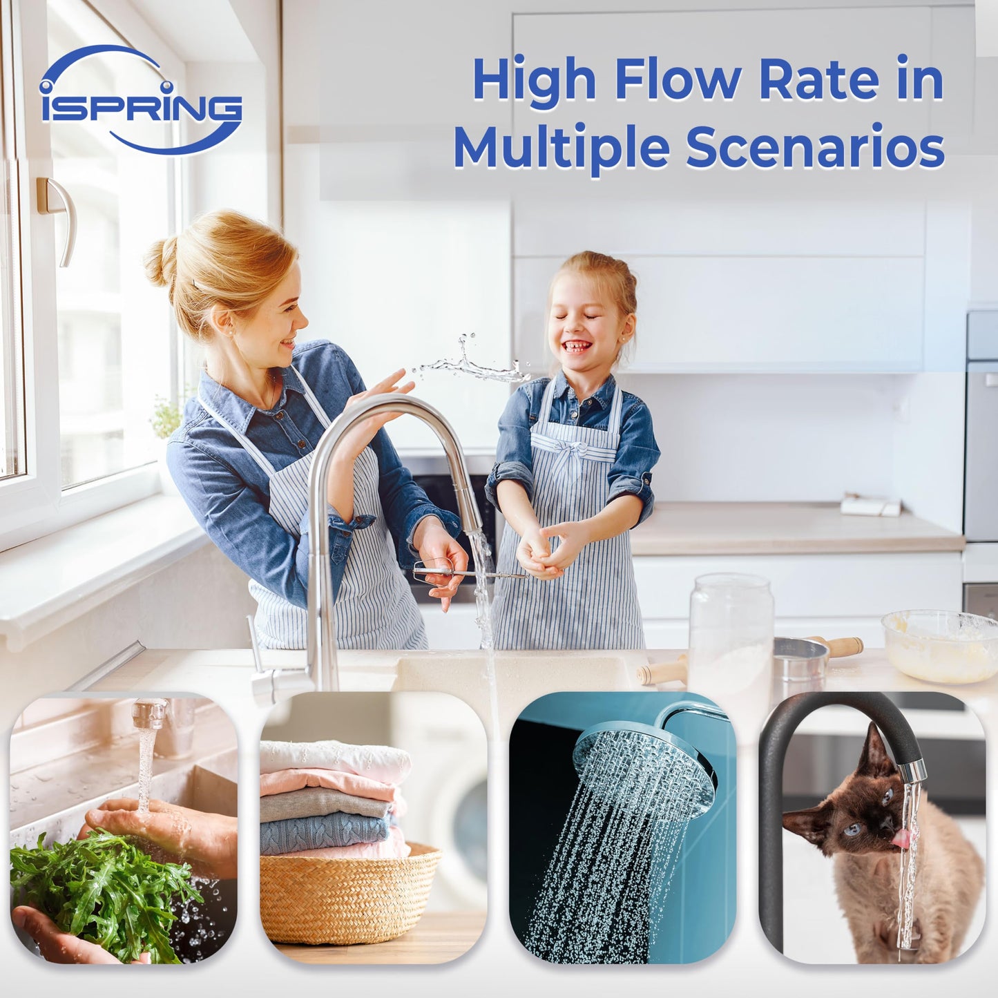 Whole-House PFAS Reduction Water Filter, 10-Year – iSpring WF150K-PF