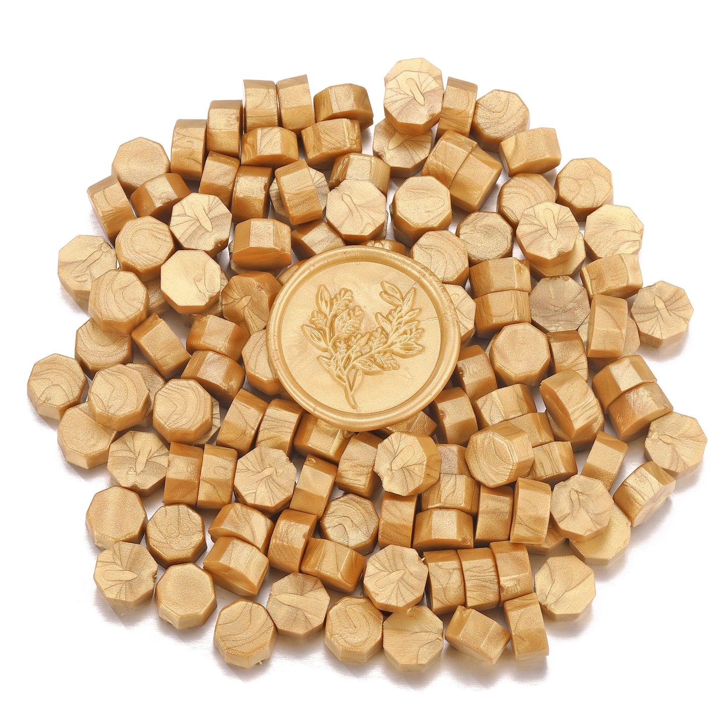 Sealing Wax Beads Kit: 150 Pcs with Permanent Metal Spoon & Reusable Glass Storage Bottles for Zero-Waste Wedding Invitations and Gift Wrap