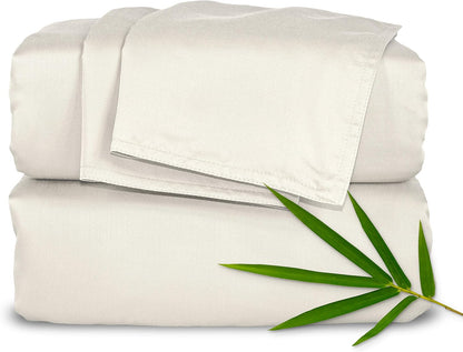 Pure Bamboo 100% Organically Grown Viscose 4-Piece King Sheet Set