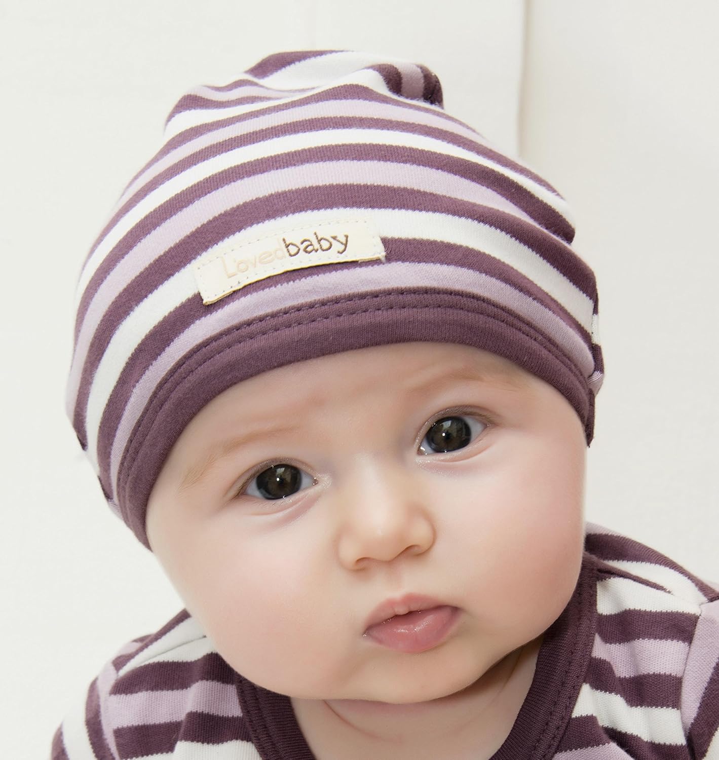 L'ovedbaby GOTS Certified 100% Organic Cotton Infant Cap