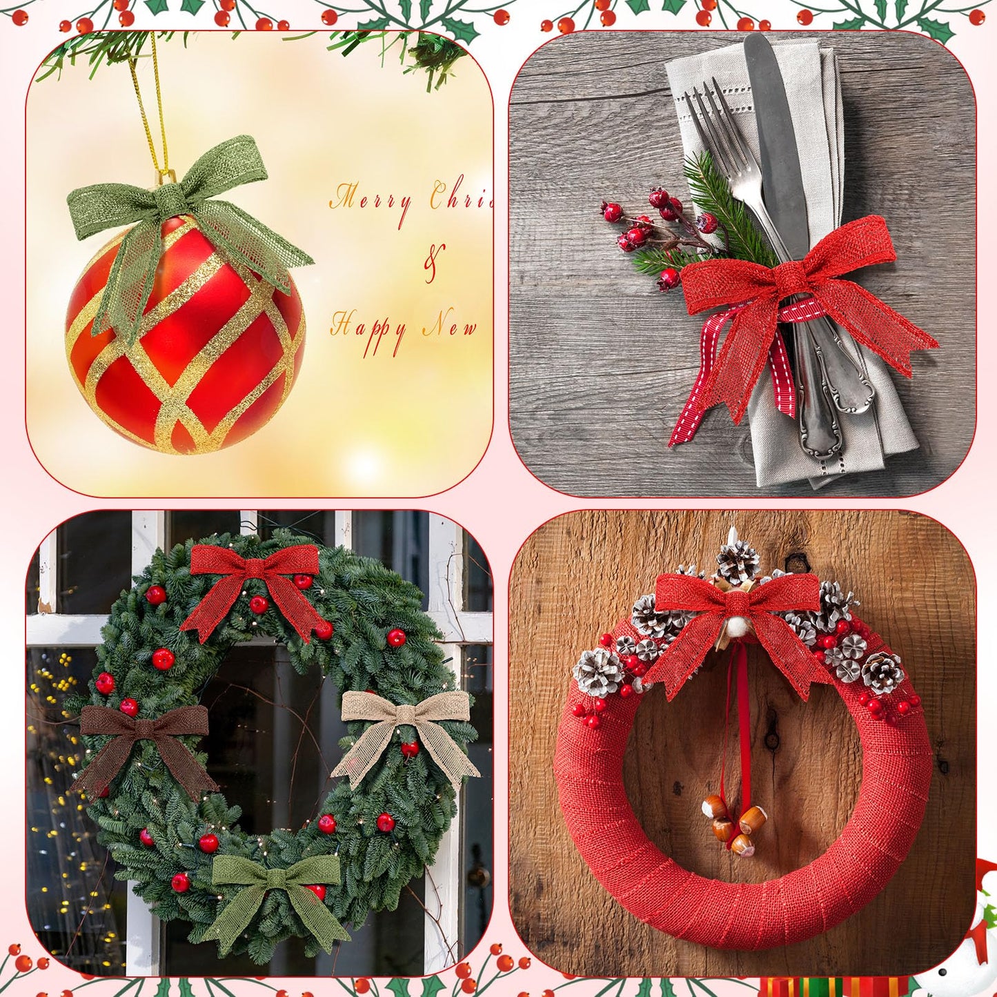 Extended 12-Yard Burlap Ribbon: Natural Wired Edge for Permanent, Handmade Bows & Garlands