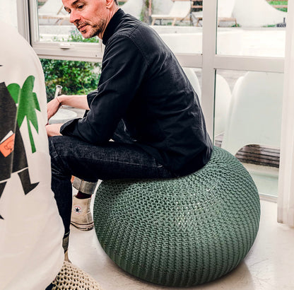 Natural Cotton Rope Ball Cover: Handmade Chemical-Free Comfort