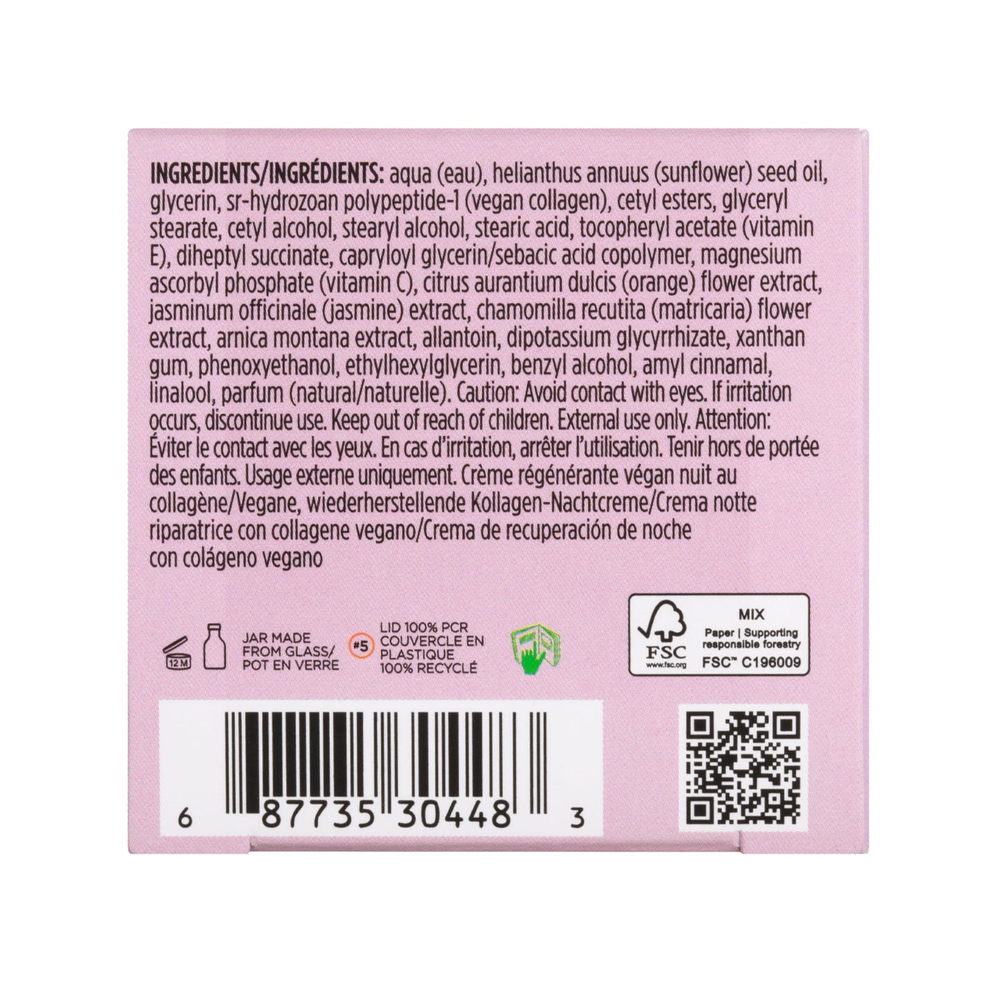 Fragrance-Free Vegan Ceramide Barrier Cream – Pacifica