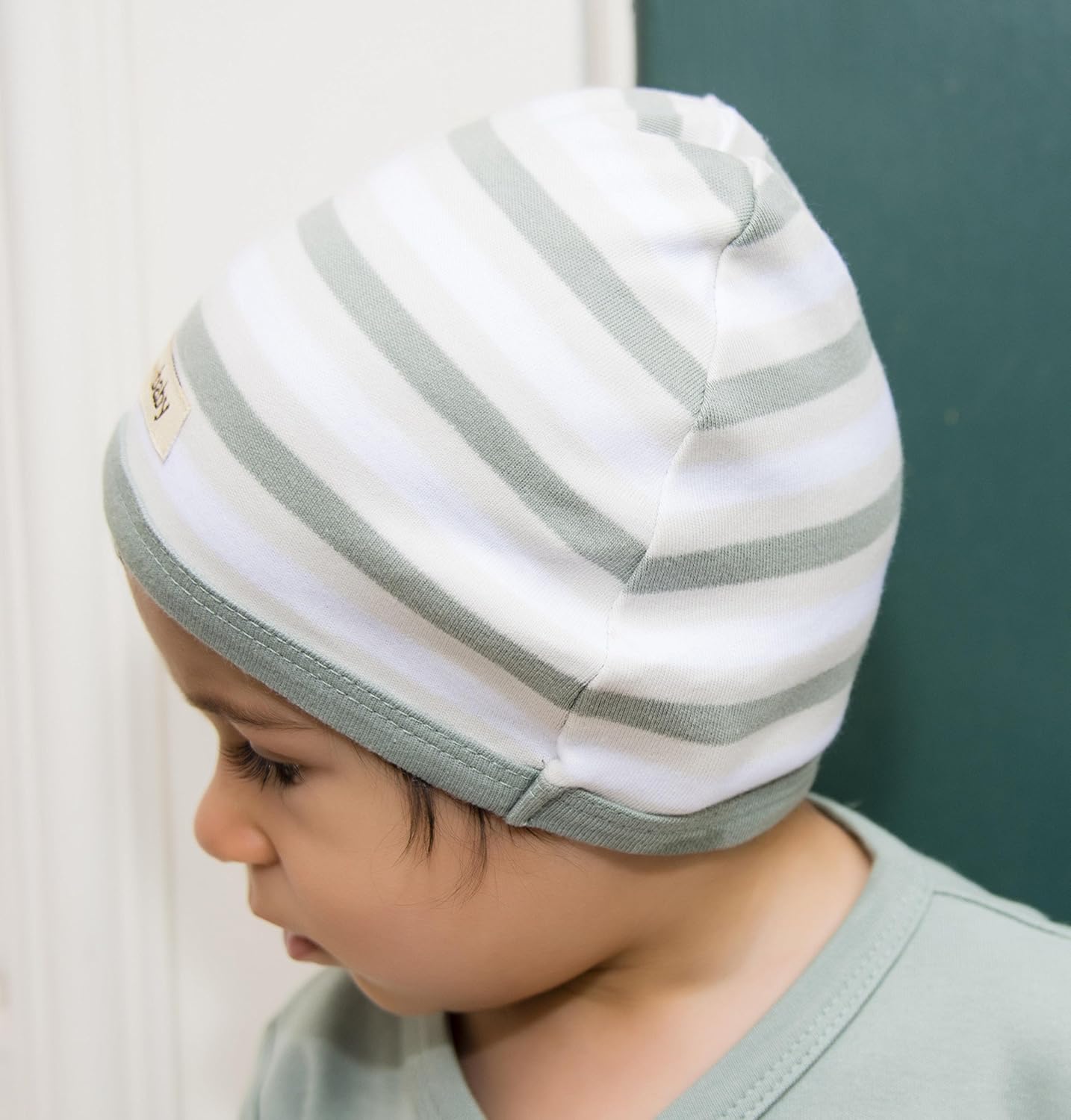 L'ovedbaby GOTS Certified 100% Organic Cotton Infant Cap