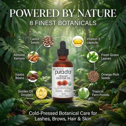 USDA Certified Organic Rosehip Seed Oil, 100% Pure Cold-Pressed – Pura D'or