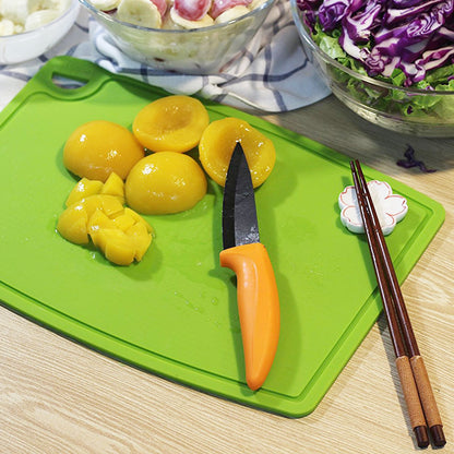 Liflicon 12.6'' x 9.1'' Thick Silicone Cutting Board: Non-Toxic & Flexible.
