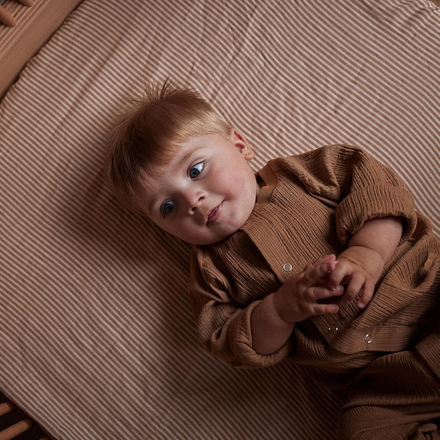 Huxie Organic Muslin Crib Sheet: 100% Cotton Purity