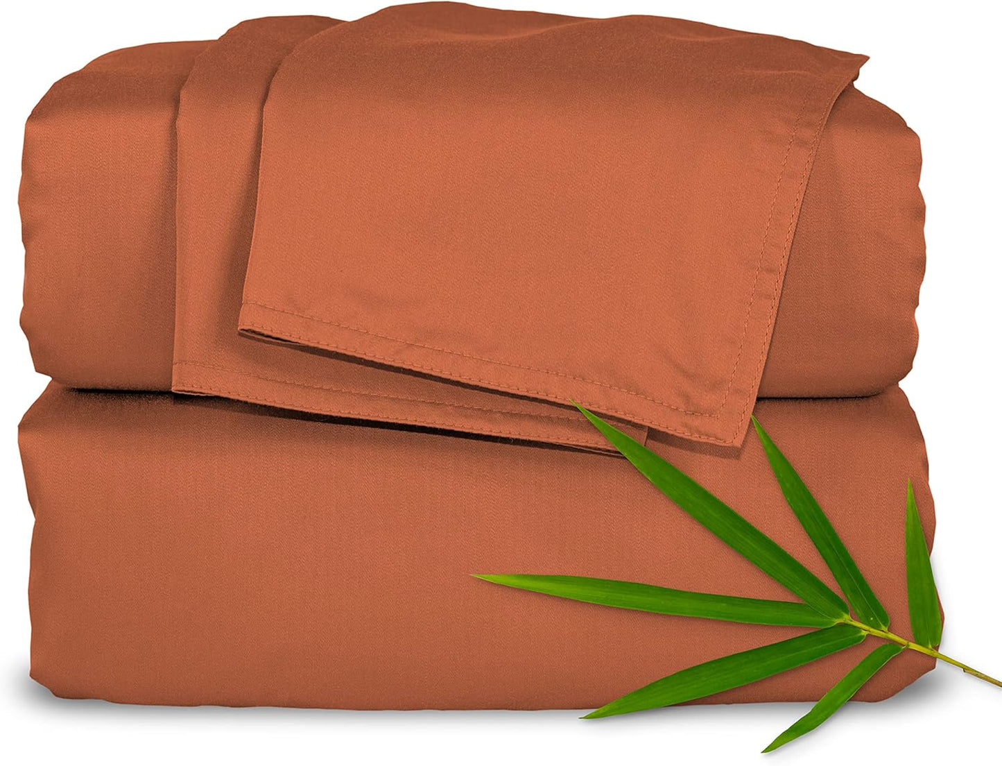 Pure Bamboo 100% Organically Grown Viscose 4-Piece King Sheet Set