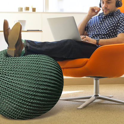 Natural Cotton Rope Ball Cover: Handmade Chemical-Free Comfort