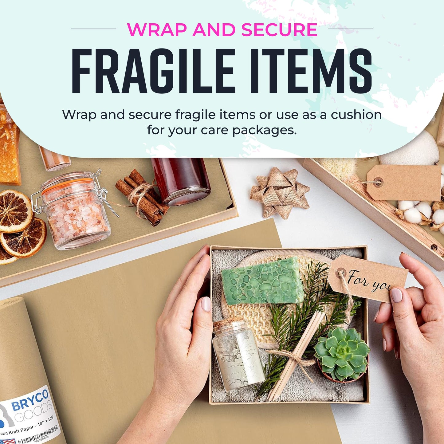 Stop Using Bubble Wrap: The 1,200" Recycled Brown Kraft Paper Roll, USA Made