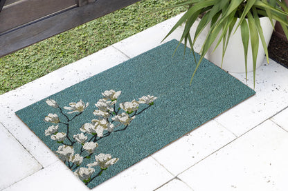 Fab Habitat Minimalist Natural Coir & Rubber Non-Slip Doormat