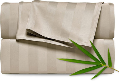 Pure Bamboo 100% Organically Grown Viscose 4-Piece King Sheet Set